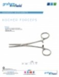 Product Sheet - Kocher Forceps